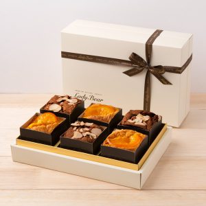 シフォンキューブ(ショコラ&オレンジ)6個入